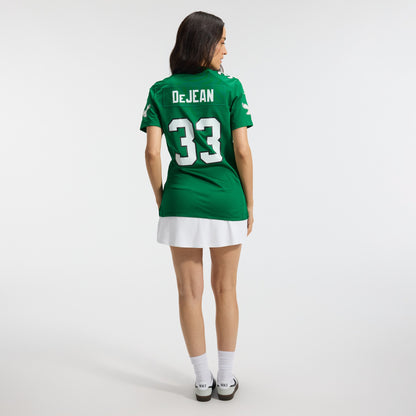 Women's Philadelphia Eagles Cooper DeJean Nike Kelly Green Alternate Game Jersey