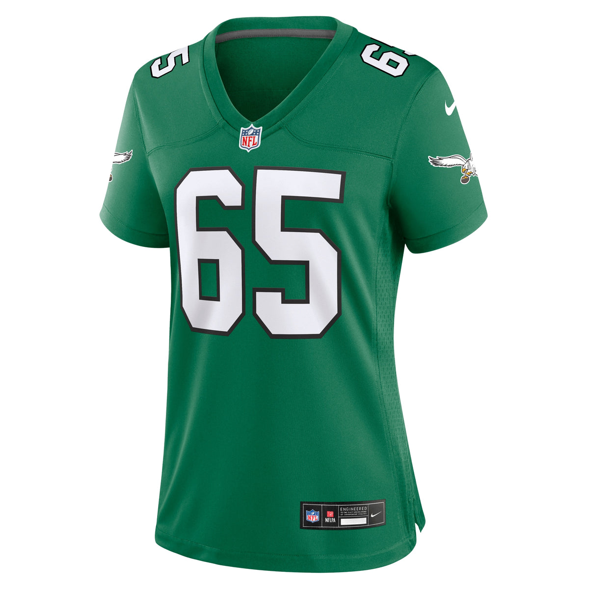 Women's Philadelphia Eagles Lane Johnson Nike Kelly Green Alternate Game Jersey