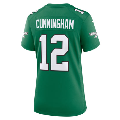 Women's Philadelphia Eagles Randall Cunningham Nike Kelly Green Alternate Game Jersey