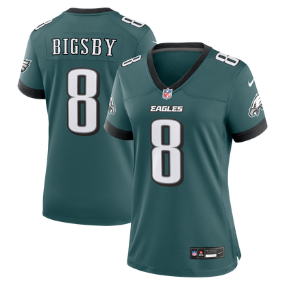 Women's Philadelphia Eagles Tank Bigsby Nike Midnight Green Team Game Jersey