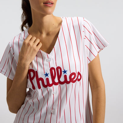 Women's Philadelphia Phillies Nike White Home Replica Team Jersey