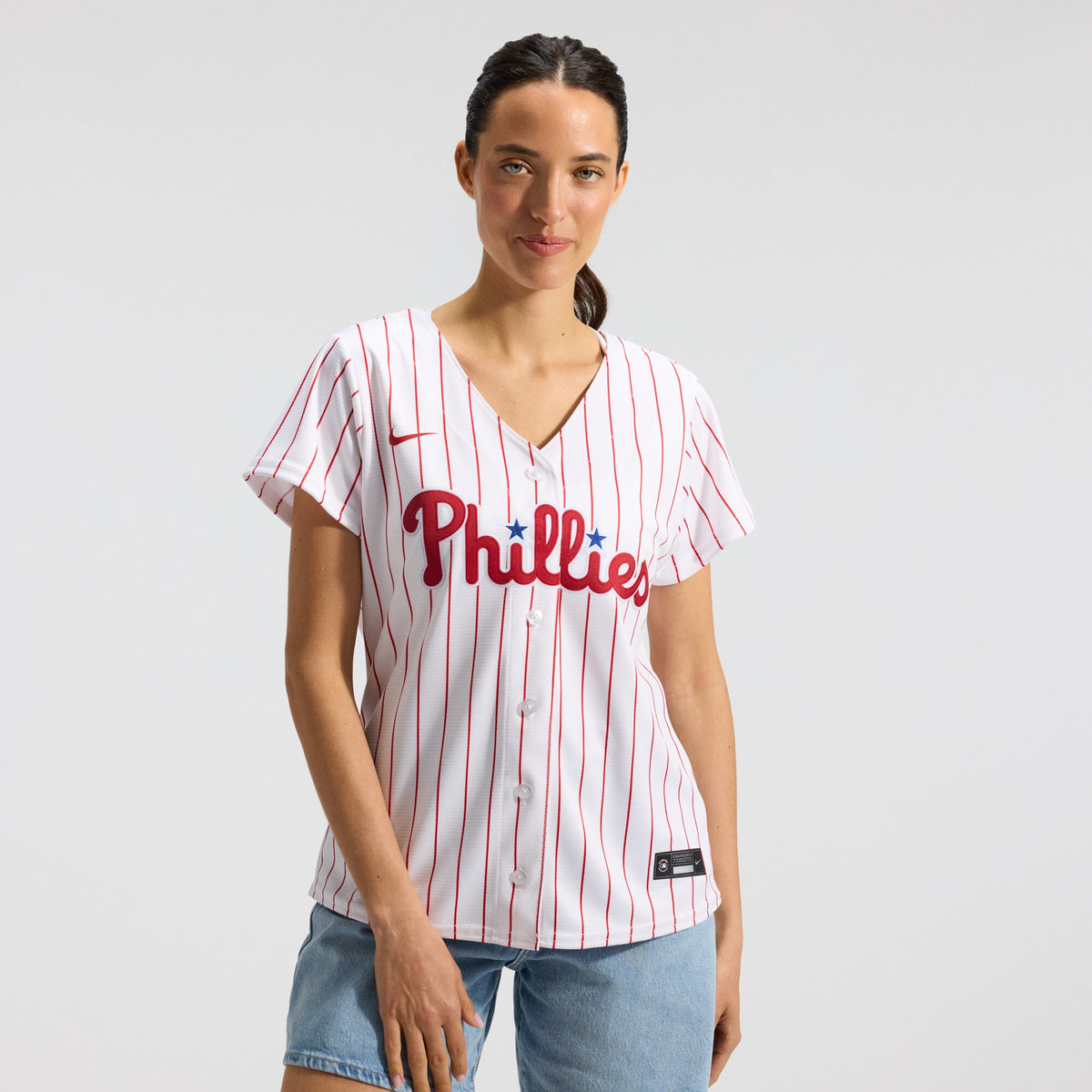 Women's Philadelphia Phillies Nike White Home Replica Team Jersey
