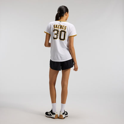 Women's Pittsburgh Pirates Paul Skenes Nike White Home Replica Player Jersey