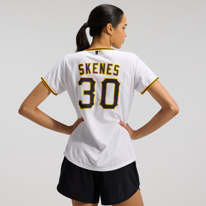 Women's Pittsburgh Pirates Paul Skenes Nike White Home Replica Player Jersey