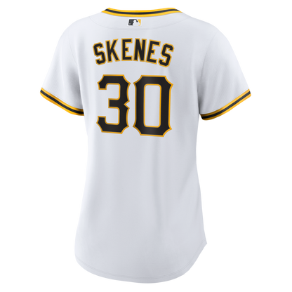 Women's Pittsburgh Pirates Paul Skenes Nike White Home Replica Player Jersey