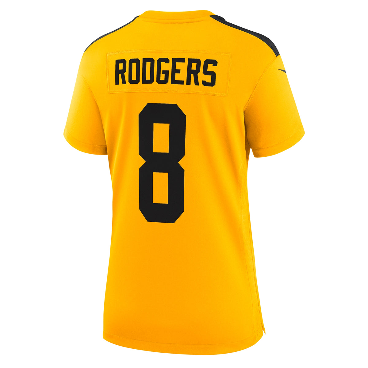Women's Pittsburgh Steelers Aaron Rodgers Nike Gold Alternate 1933 Throwback Game Jersey