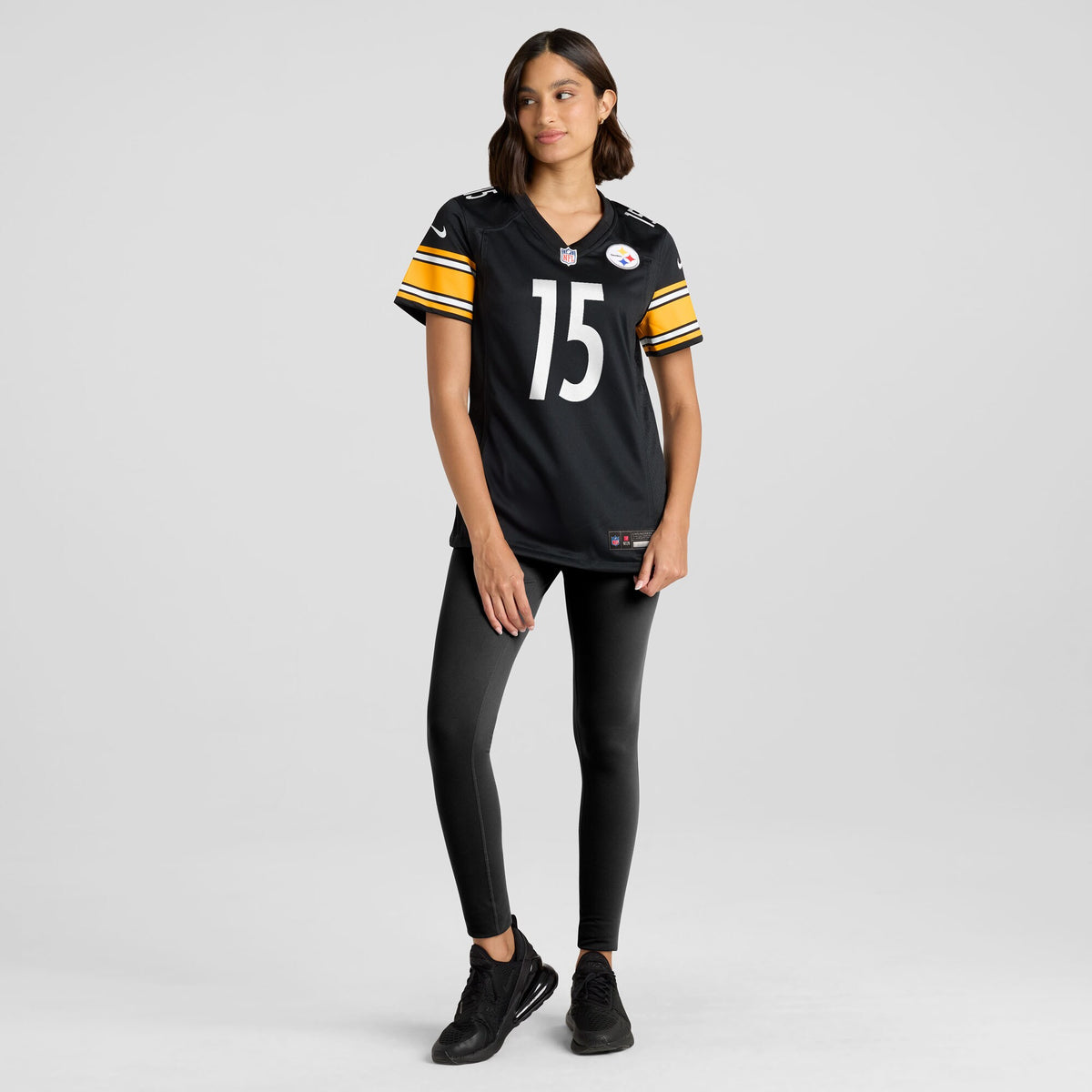 Women's Pittsburgh Steelers Ben Skowronek Nike Black Team Game Jersey