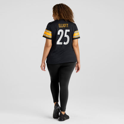 Women's Pittsburgh Steelers DeShon Elliott Nike Black Team Game Jersey