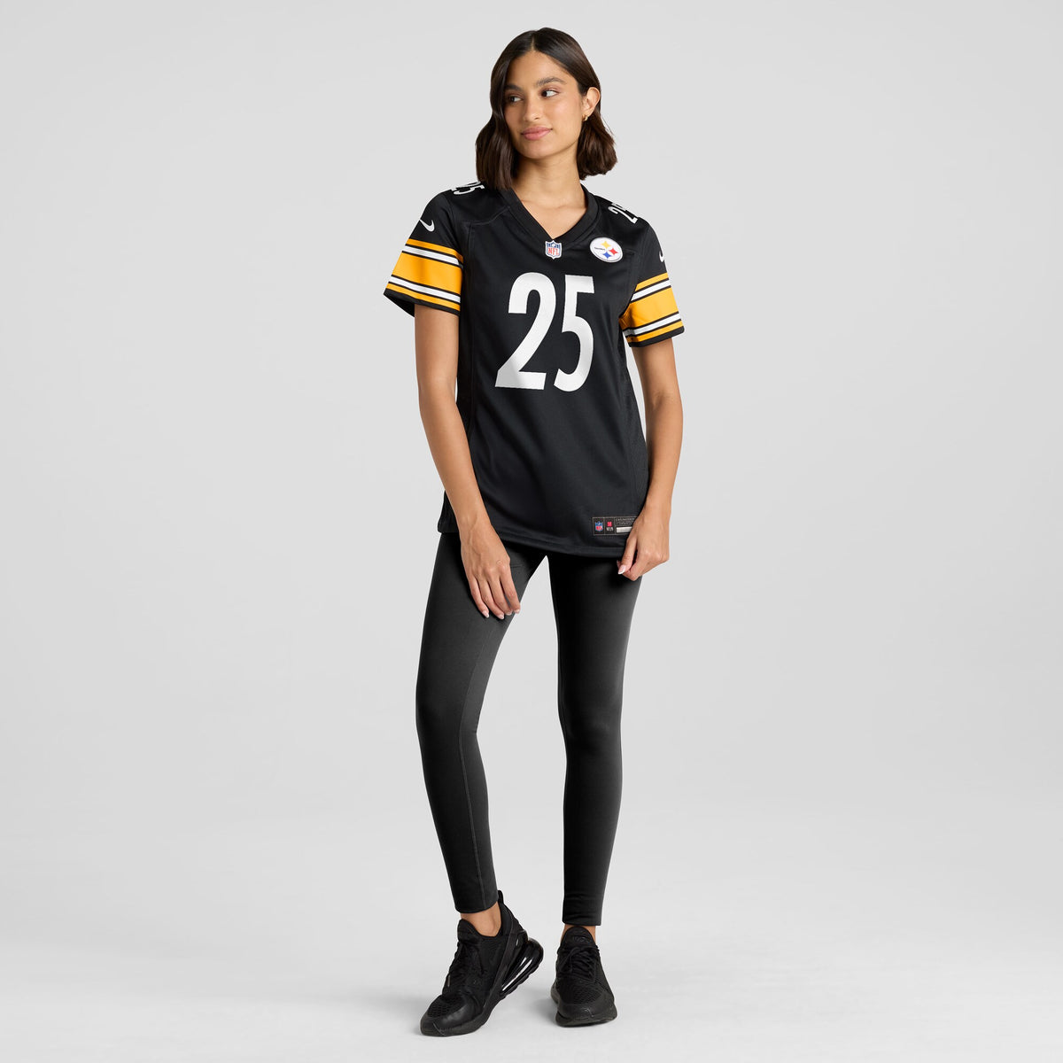 Women's Pittsburgh Steelers DeShon Elliott Nike Black Team Game Jersey