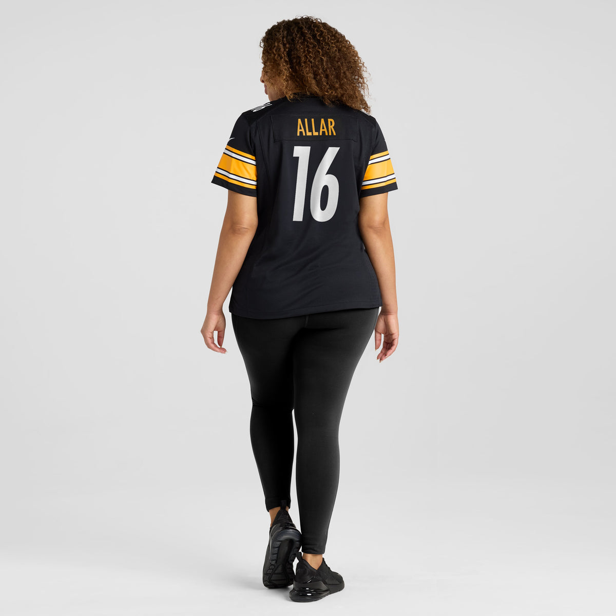 Women's Pittsburgh Steelers Drew Allar Nike Black Team Game Jersey