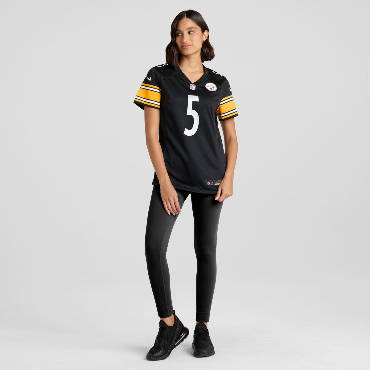 Women's Pittsburgh Steelers Jalen Ramsey Nike Black Team Game Jersey