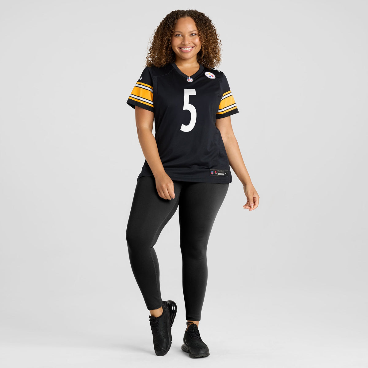 Women's Pittsburgh Steelers Jalen Ramsey Nike Black Team Game Jersey