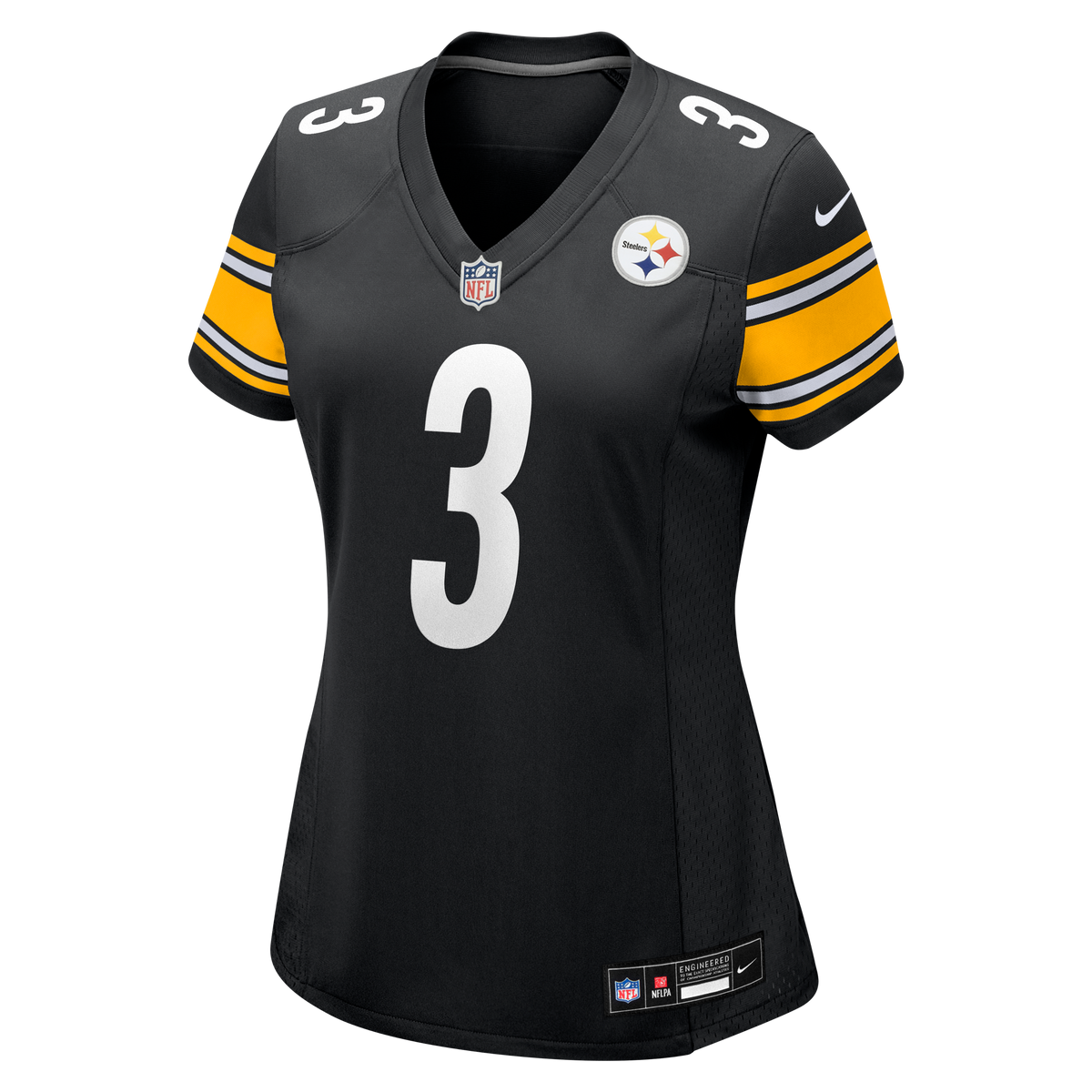 Women's Pittsburgh Steelers Jaquan Brisker Nike Black Team Game Jersey