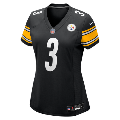 Women's Pittsburgh Steelers Jaquan Brisker Nike Black Team Game Jersey