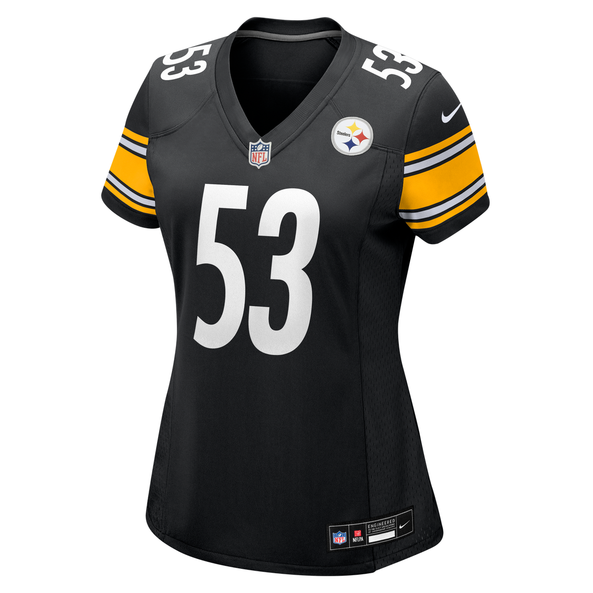 Women's Pittsburgh Steelers JaWhaun Bentley Nike Black Team Game Jersey