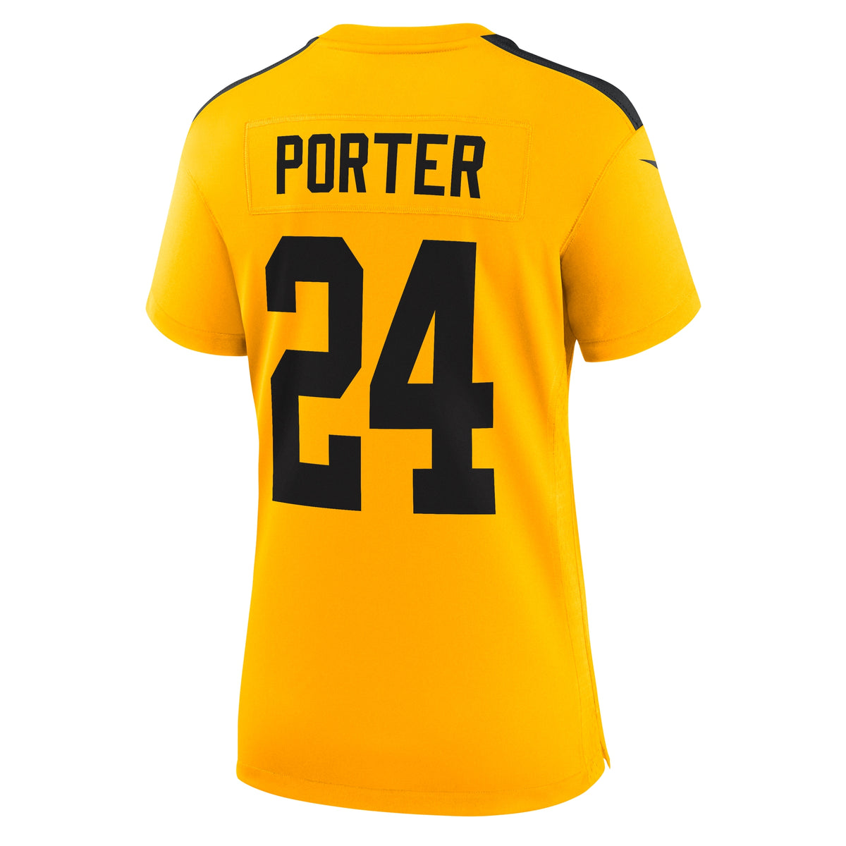 Women's Pittsburgh Steelers Joey Porter Jr. Nike Gold Alternate 1933 Throwback Game Jersey