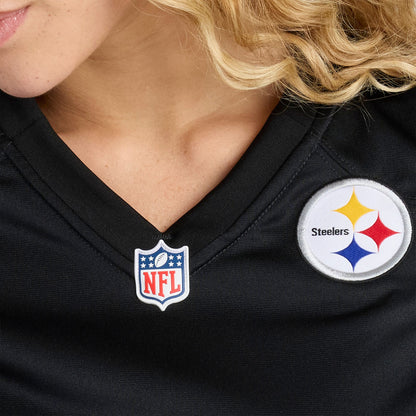 Women's Pittsburgh Steelers Malik Harrison Nike Black Team Game Jersey