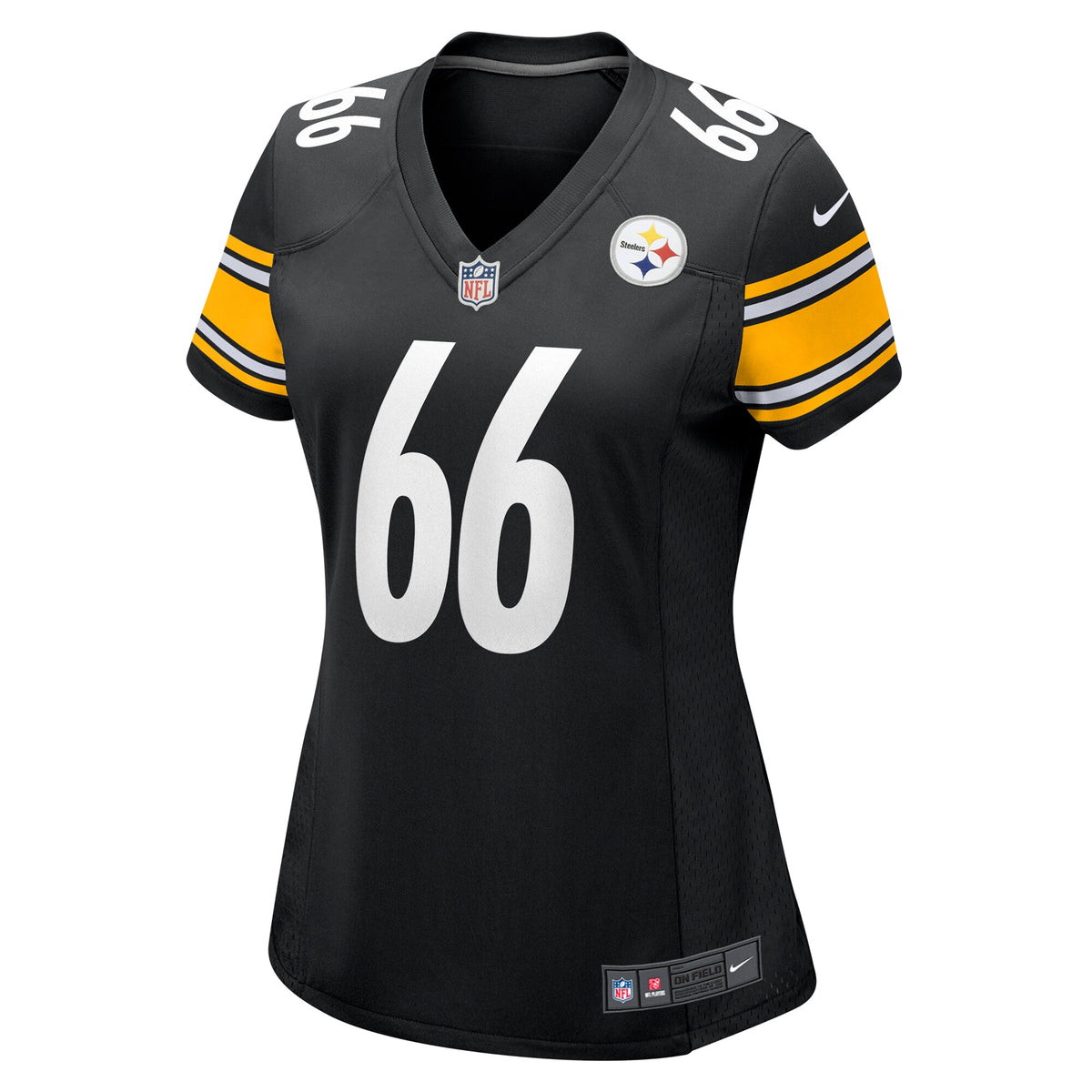 Women's Pittsburgh Steelers Mason McCormick Nike Black Team Game Jersey