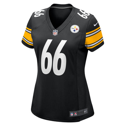 Women's Pittsburgh Steelers Mason McCormick Nike Black Team Game Jersey