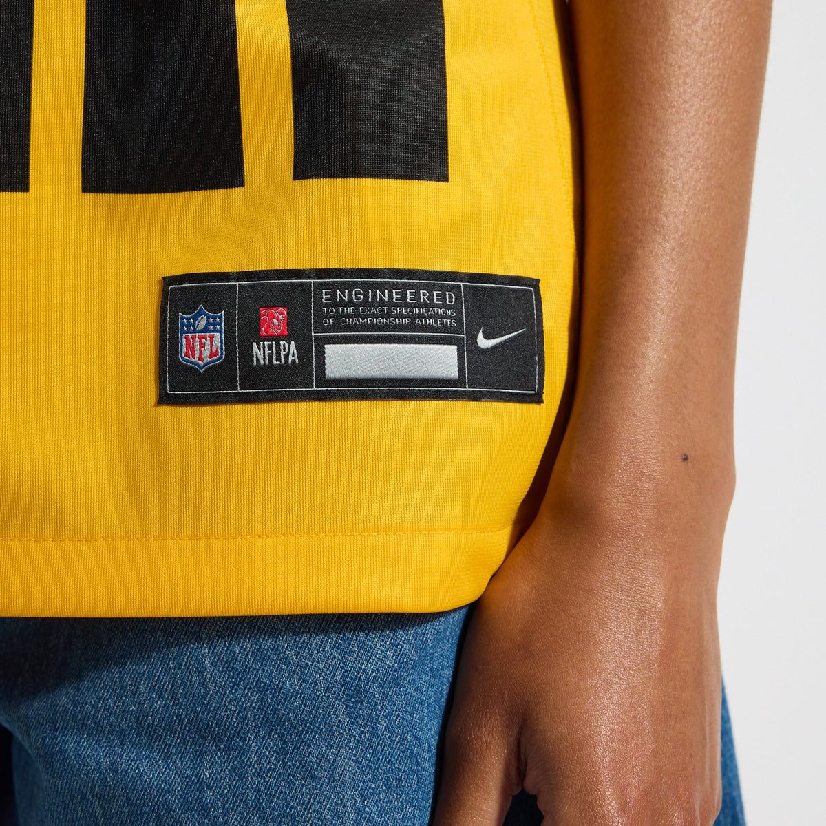 Women's Pittsburgh Steelers T.J. Watt Nike Gold Alternate 1933 Throwback Game Jersey