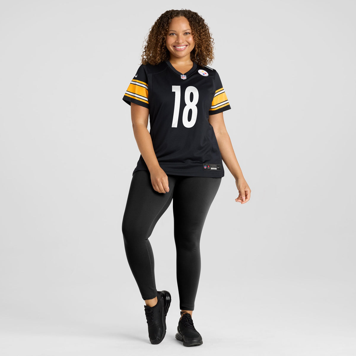 Women's Pittsburgh Steelers Will Howard Nike Black Team Game Jersey