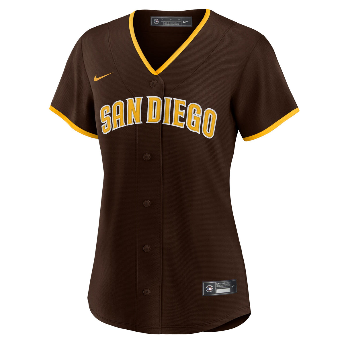 Women's San Diego Padres Fernando Tatí­s Jr. Nike Brown Road Replica Player Jersey