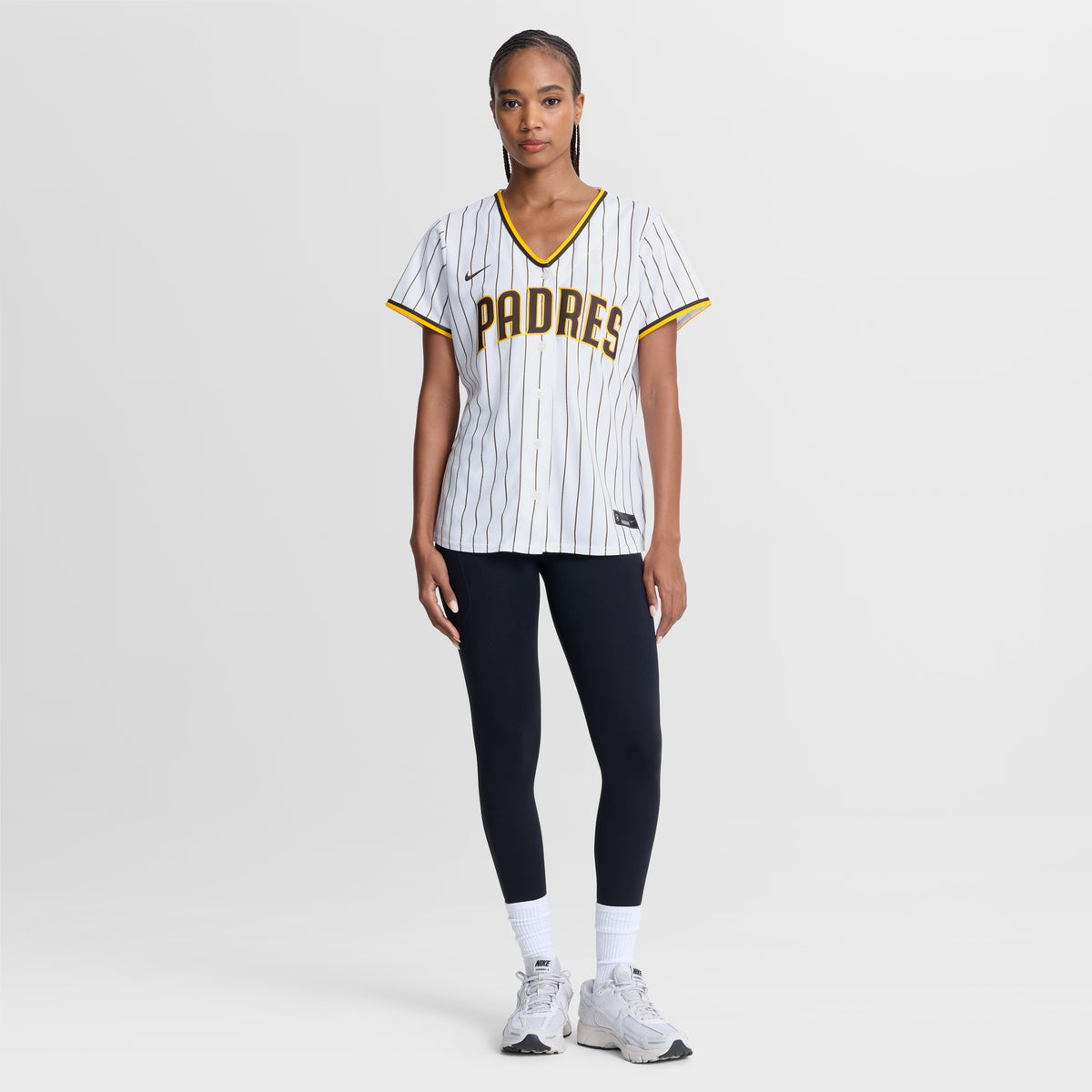 Women's San Diego Padres Freddy Fermin Nike White Home Replica Jersey