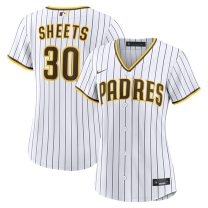 Women's San Diego Padres Gavin Sheets Nike White Home Replica Jersey