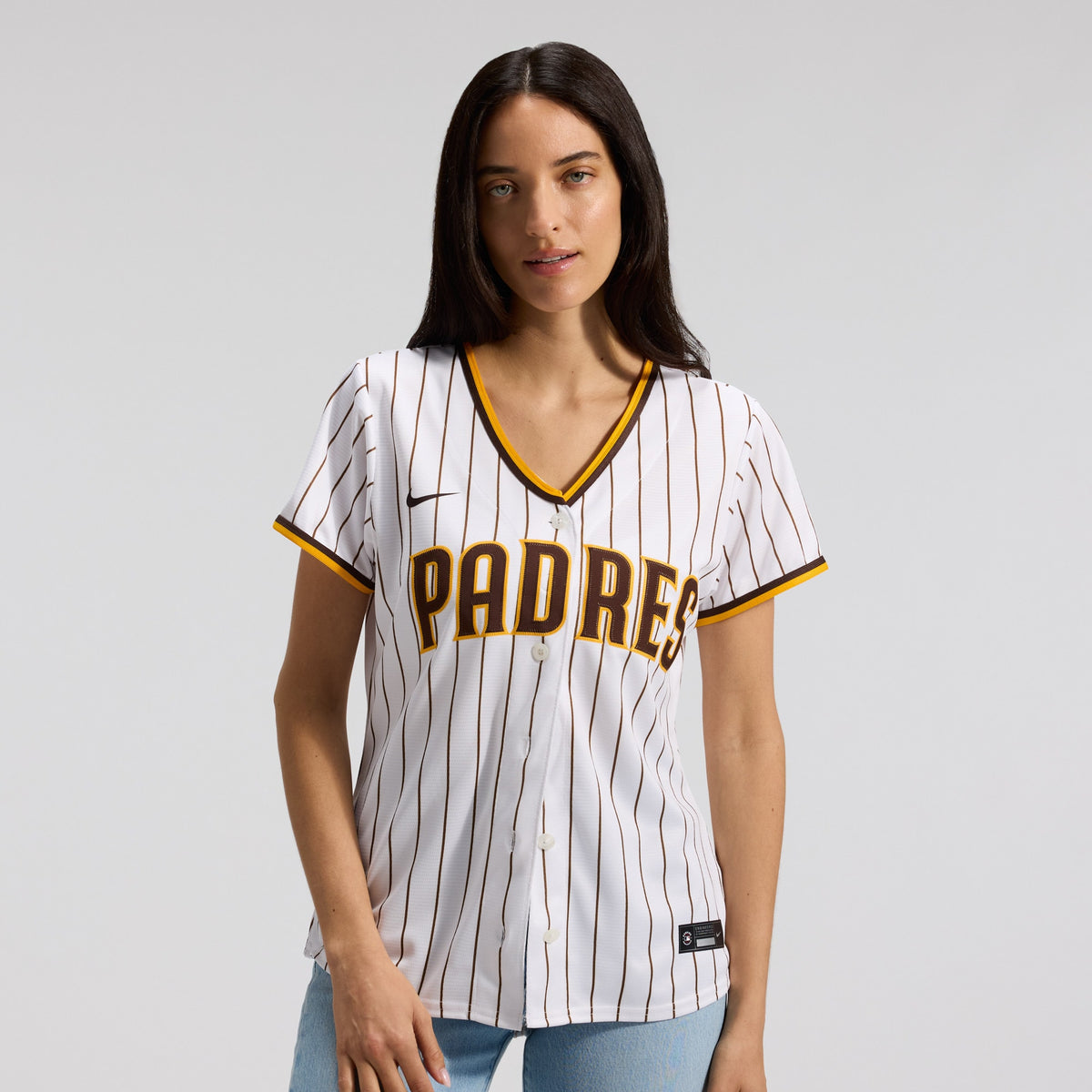 Women's San Diego Padres Nike White Home Replica Team Jersey