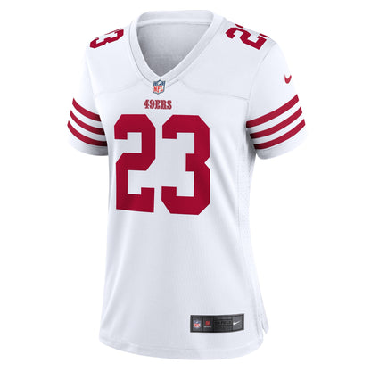 Women's San Francisco 49ers Christian McCaffrey Nike White Player Jersey