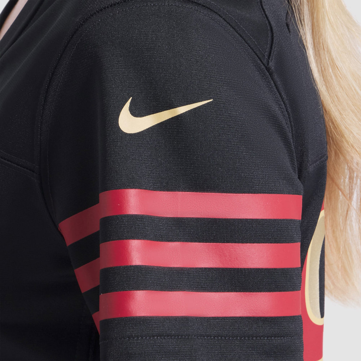 Women's San Francisco 49ers Nick Bosa Nike Black 2025 Rivalries Collection Game Jersey