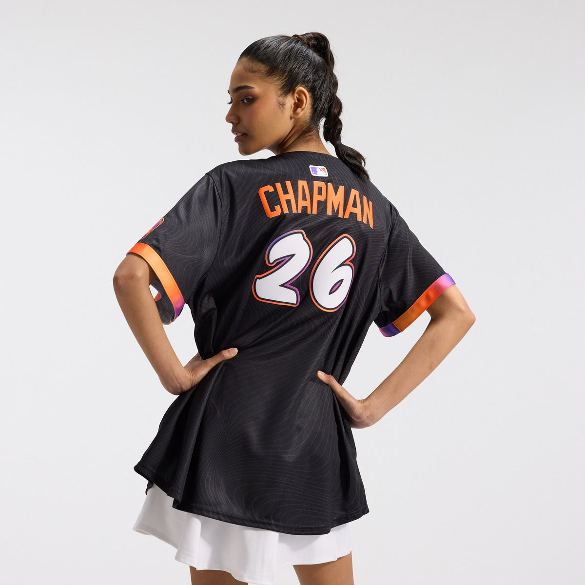 Women's San Francisco Giants Matt Chapman Nike Anthracite 2025 City Connect Limited Jersey