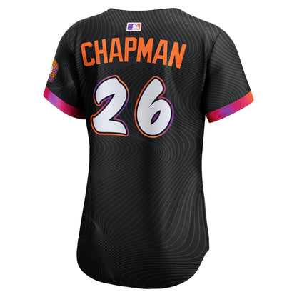 Women's San Francisco Giants Matt Chapman Nike Anthracite 2025 City Connect Limited Jersey