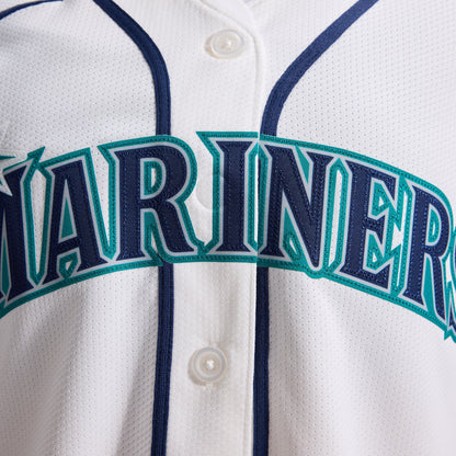 Women's Seattle Mariners Cal Raleigh Nike White Home Limited Player Jersey