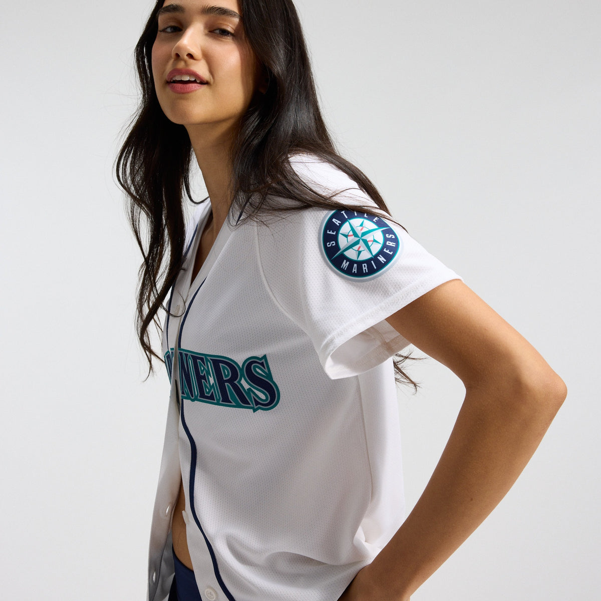 Women's Seattle Mariners Cal Raleigh Nike White Home Limited Player Jersey