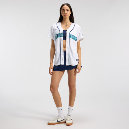 Women's Seattle Mariners Cal Raleigh Nike White Home Limited Player Jersey
