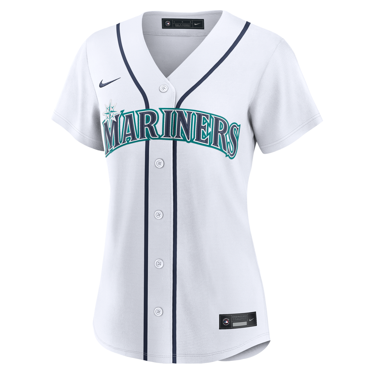 Women's Seattle Mariners Cole Young Nike White Home Replica Jersey