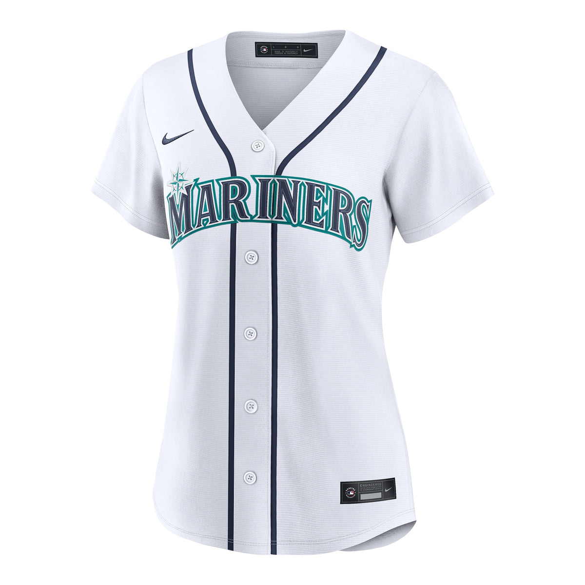 Women's Seattle Mariners Dominic Canzone Nike White Home Replica Jersey