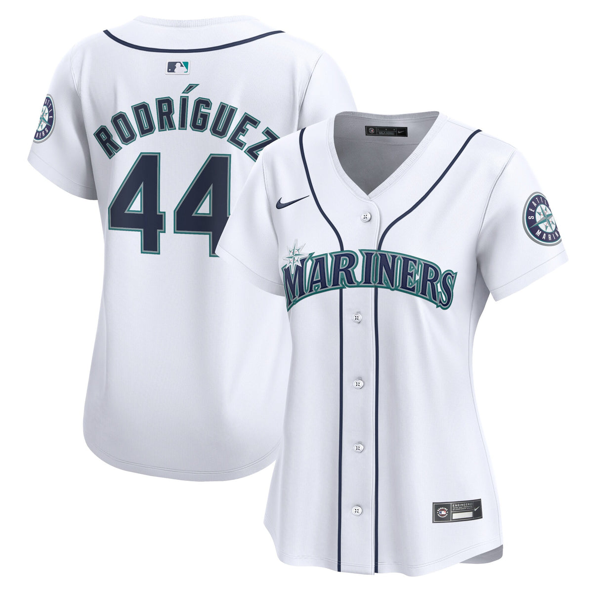 Women's Seattle Mariners Julio Rodrí­guez Nike White Home Limited Player Jersey