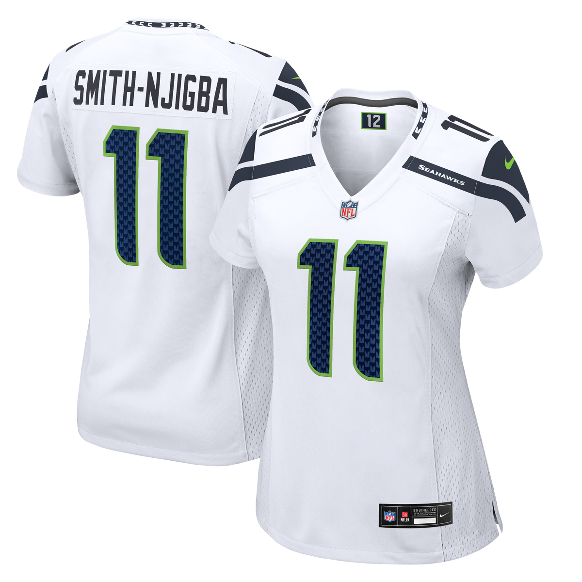 Women's Seattle Seahawks Jaxon Smith-Njigba Nike White Game Jersey