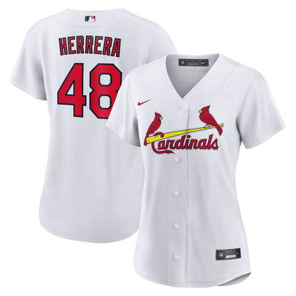 Women's St. Louis Cardinals Ivan Herrera Nike White Home Replica Jersey