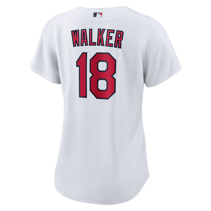 Women's St. Louis Cardinals Jordan Walker Nike White Home Replica Jersey