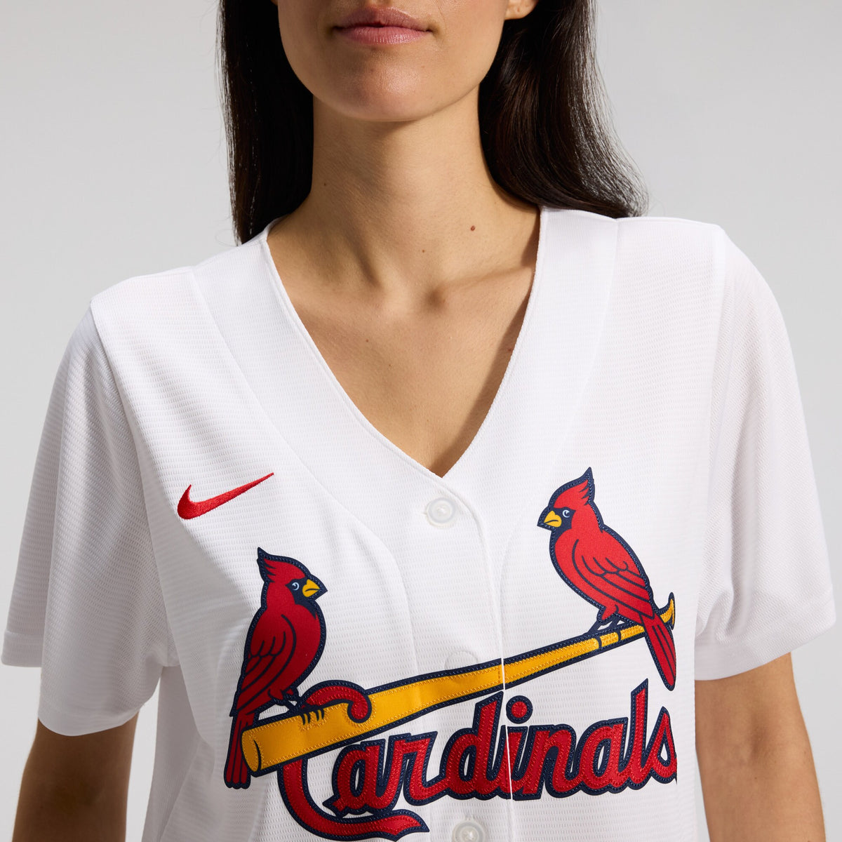 Women's St. Louis Cardinals Nike White Home Replica Team Jersey