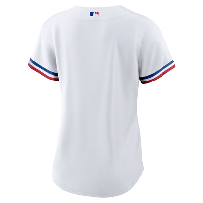 Women's Texas Rangers Nike White Home Limited Jersey