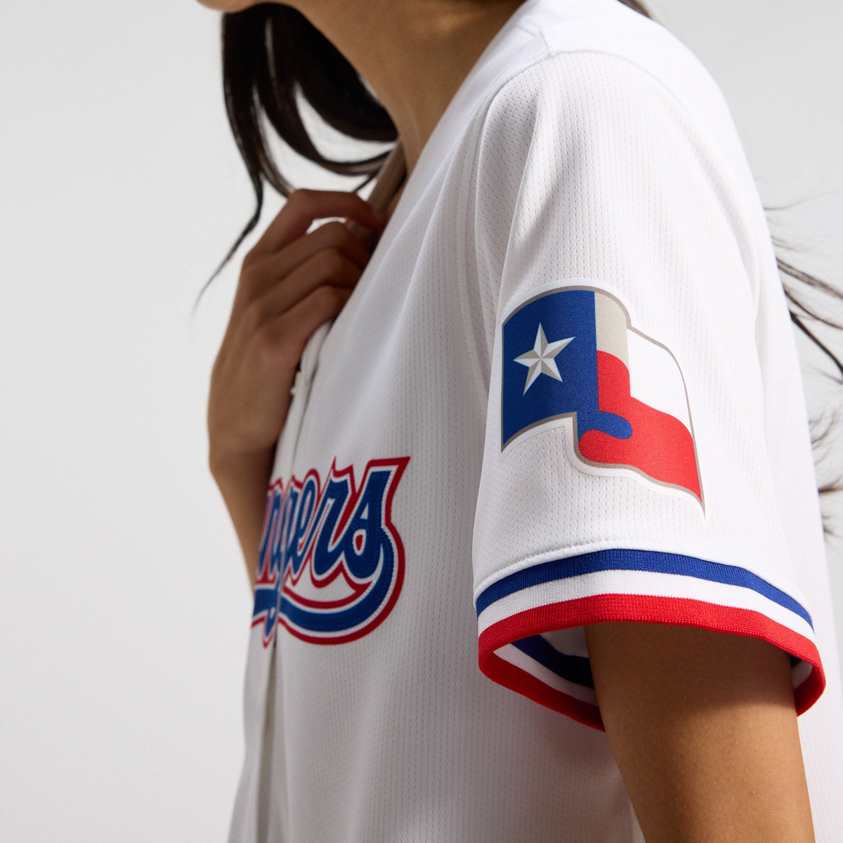 Women's Texas Rangers Nike White Home Limited Jersey