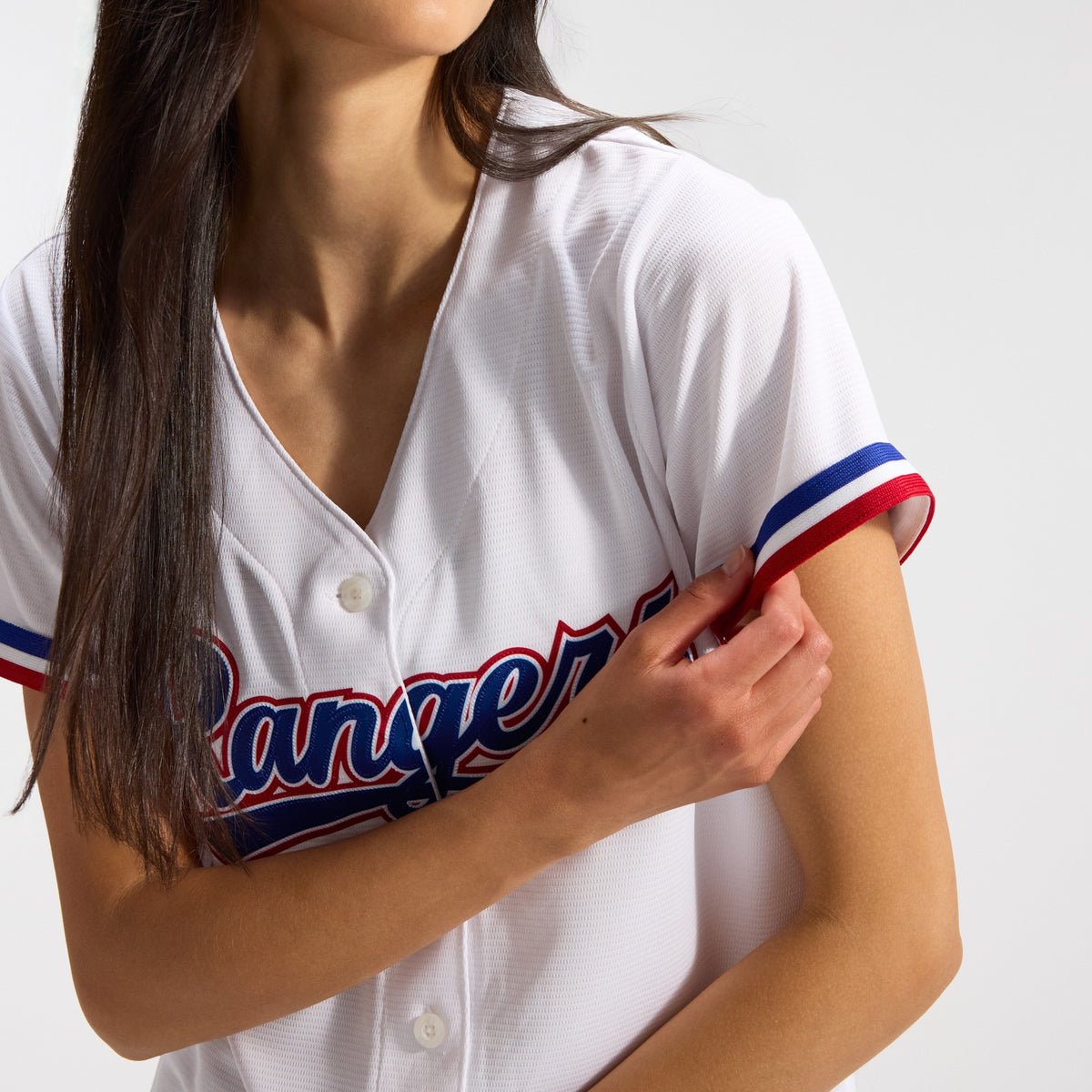 Women's Texas Rangers Nike White Home Replica Team Jersey