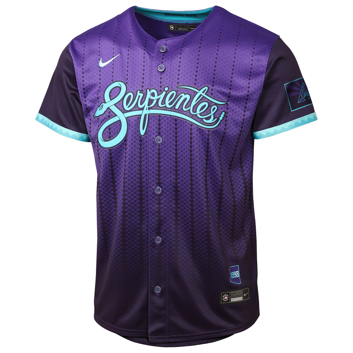 Youth Arizona Diamondbacks Nike Purple 2025 City Connect Limited Jersey