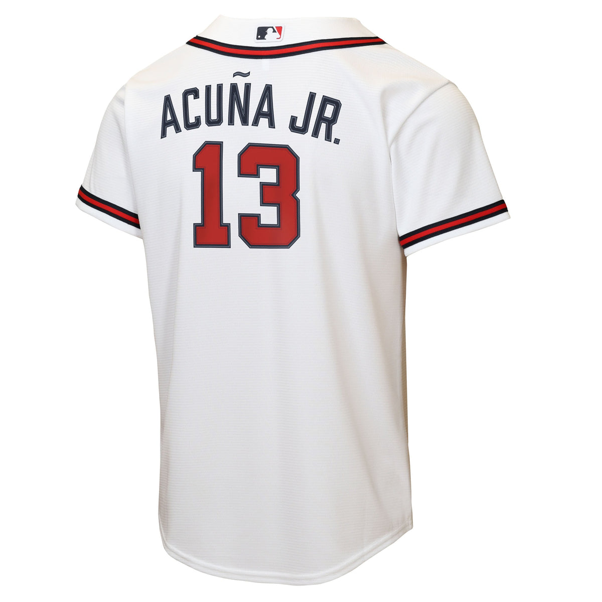 Youth Atlanta Braves Ronald Acuí±a Jr. Nike White Home Replica Player Jersey
