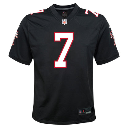 Youth Atlanta Falcons Bijan Robinson Nike Black Game Jersey