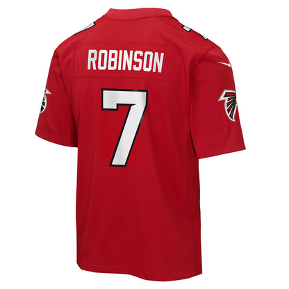 Youth Atlanta Falcons Bijan Robinson Nike Red Game Jersey